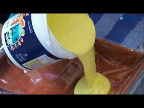 สีทาบ้าน - เรียนรู้ วิธีทาสีบ้าน กับ รายการ falling in love with your home again by Dulux ตอนที่ 4 ทาสีบนผนังปูน...