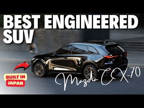 best engineered suv 2025 mazda cx 70 also most fun to drive full engineers review