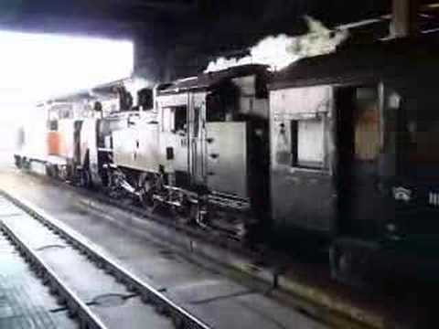 ＳＬニセコ号　札幌駅　発車