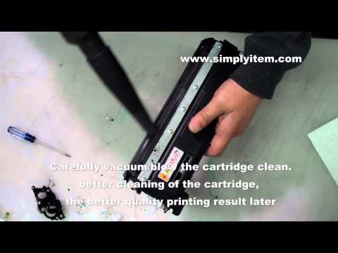 How to refill the HL-3040CN, HL-3045cn, HL-3070CW, HL-3075cw,MFC-9010CN