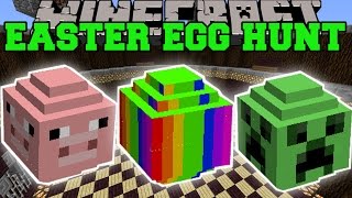 Minecraft: THE GREAT EASTER EGG HUNT MOD (HUNT FOR EGGS&GET COOL ITEMS!) - Mod Showcase