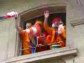 Ruud Gullit in Bern voor Nederland - Italië
