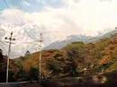 This is view of snow clad mountains from my house in Palampur Himachal Pradesh India - View of Dhauladhar palampur