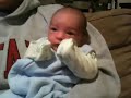 Waving at the camera