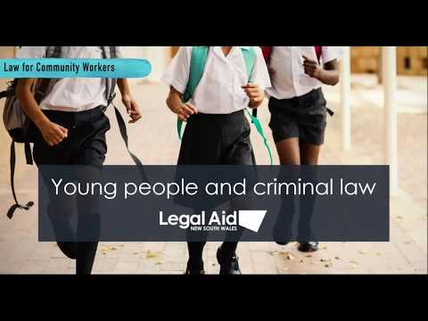 Young people and criminal law