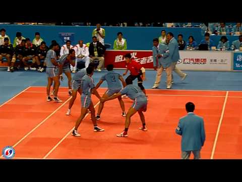 Guangzhou asian game kabaddi men match - KOREA vs INDIA
