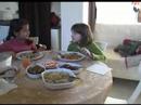 french bandhuder sathe lunch e Sreeja .... tader ke Bengali language tao shekhanor chesta cholchhe....