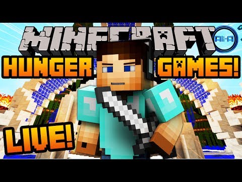 Minecraft HUNGER GAMES - LIVE w/ Ali-A! -