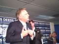Terry McAuliffe Speaks at Rally for Creigh Deeds