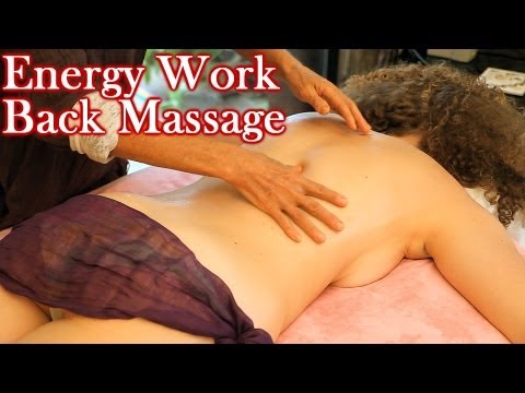 psychetruth - Friend us: https://www.facebook.com/psychetruthvideos HD Back Massage Energy Work Therapy Techniques, How To ASMR Relaxing Music Athena Jezik is a licensed m...