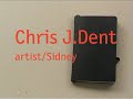 Moleskine Chris J. Dent  notebook @ Detour exhibition