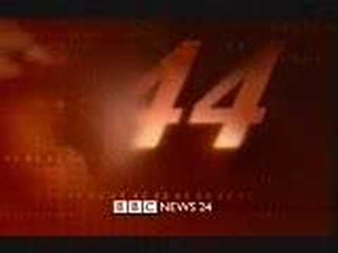 News24Video - A countdown to BBC 24 News in 2003.