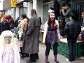 Even more zombies walking down the street..