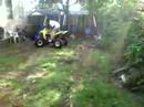 My Cusin robin on his Ltz 250
