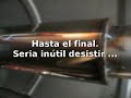 L�nea escape artesanal de acero inoxidable para Peugeot 206