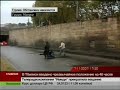 Rep.of Georgia, Tbilisi, Polizei crash car Rep.of Georgia, Tbilisi, Polizei crash car