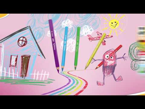 Malspaß mit dem Ökotest-Sieger - BIC Kids Dreikant-Buntstifte