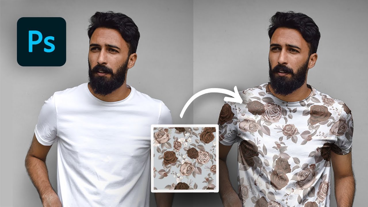 how to Add Pattern to Clothing in Photoshop