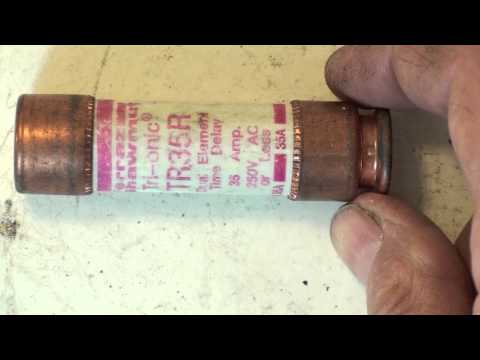 how to test a type p fuse