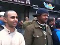 Algeria Vs Egypt إحتكاك بين مشجعى الجزائر و مصر فى نيويورك