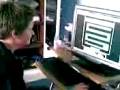 Funny scary maze game reaction