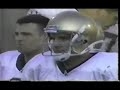 included in this video is the famous eddie george 61yd run that catapulted his heisman campaign as well as the eventual touchdown that resulted.

i reiterate again: until ohio state's athletic dept gets off its lazy ass and starts selling these games for weirdos like me, grainy vhs hand-me-downs are what you're going to get on youtubes.  apologies, but them's the breaks.

a quick recap of the event preceding this drive:
- ron powlus burns shawn springs with a deep pass.  yet, on the same drive, springs has his revenge on a botched fade route.
- two plays later, terry glenn has what i think might be the greatest play in all of buckeye history: http://www.youtube.com/watch?v=lri6arvlgru
- afterwards, ron powlus, with body fluids running down his leg, botches the center exchange, resulting in a turnover.
- ohio state tacks on 7 more points.
- notre dame responds with a td drive of their own, but powlus fails to make good on the 2pt conversion on the option keeper.

this drive follows from the kickoff after notre dame's td drive to make the game a 9pt deficit for the irish.

on the actual 
