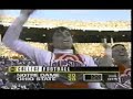 included in this video is the famous eddie george 61yd run that catapulted his heisman campaign as well as the eventual touchdown that resulted.

i reiterate again: until ohio state's athletic dept gets off its lazy ass and starts selling these games for weirdos like me, grainy vhs hand-me-downs are what you're going to get on youtubes.  apologies, but them's the breaks.

a quick recap of the event preceding this drive:
- ron powlus burns shawn springs with a deep pass.  yet, on the same drive, springs has his revenge on a botched fade route.
- two plays later, terry glenn has what i think might be the greatest play in all of buckeye history: http://www.youtube.com/watch?v=lri6arvlgru
- afterwards, ron powlus, with body fluids running down his leg, botches the center exchange, resulting in a turnover.
- ohio state tacks on 7 more points.
- notre dame responds with a td drive of their own, but powlus fails to make good on the 2pt conversion on the option keeper.

this drive follows from the kickoff after notre dame's td drive to make the game a 9pt deficit for the irish.

on the actual 