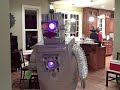 Dancing Robot J7562 at Halloween Party Dancing Robot J7562 at Halloween Party