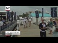 Associatedpress - Raw: Storm Preps at Florida Boat Show