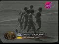 honduras costa rica 3-3 historico 1972