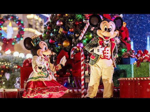 Mickey's Once Upon A Christmastime Parade at Very Merry Christmas Party 2019 - Walt Disney World