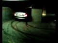 Kapalı otoparkta kolonların arasında yaptığımız drift...