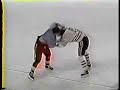 BRAWL!  wings/blackhawks - mccarty/russell pre season 93-94