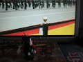 Aparatosa caida de un Guardia Civil durante un desfile en Baeza.AVI