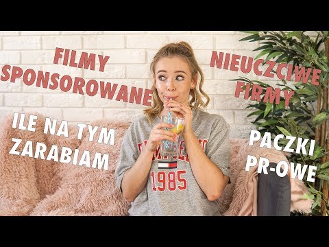 WSPÓŁPRACA Z MARKAMI | ZAROBKI, FILMY SPONSOROWANE, PACZKI PR
