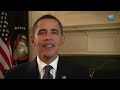 The President goes through the leading conservative and Republican figures who have come out one after another urging passage of health insurance reform. After a summer of intense debate, cooler heads begin to prevail to make progress for the American people. October 10, 2009. (Public Domain)