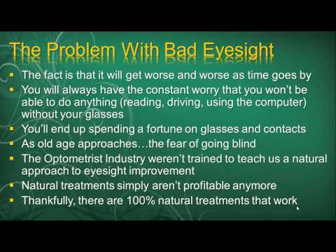 how to cure myopia naturally