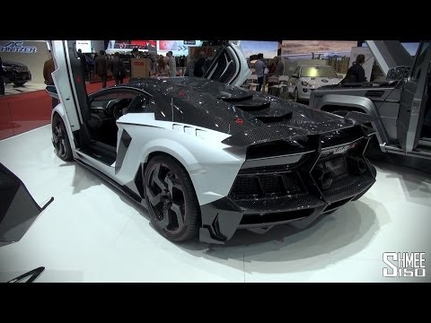 FIRST LOOK: 1600hp Mansory Carbonado GT Aventador at Geneva 2014
