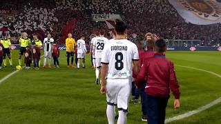 Reggiana-Parma: Η είσοδος των ομάδων. (video)