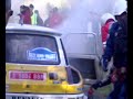 rallye de catalu�a 2008,renault 5 tour de corse,incendio
