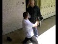 Allan Swan screaming around Mr. Seibert