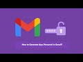 Generate Gmail App Password