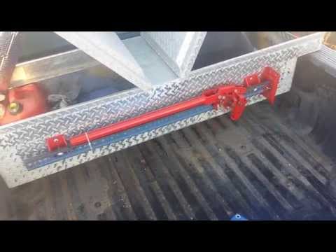 how to fasten lock nut