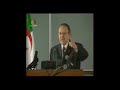discours bouteflika