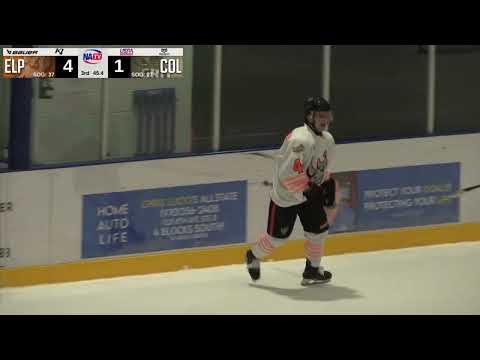 Nate Mcisaac Assist Chip off the glass, October 5 vs Colorado Grit