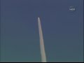 STS-129 aerial Launch view/booster reentry and splashdown