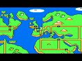 hey everyone on this episode of play it through its mario is missing for the nes brought to us by radical entertainment. this is another one of the educational games made by radical entertainment starring nintendo's top characters. in this game mario is kidnapped by a weird looking koopa and luigi must save him. to do so luigi must travel all over the world and restore various objects that were stolen in each destination. he even gets yoshi to help him out at each place. however the game is far less enjoyable then what you may expect. each location has three items which you get back by jumping on three koopa's in each place you then return them to the correct information kiosk where you have to answer a trivia question about the item then after you return all three you go to the next place. i apologize if the commentary is boring but there wasn't much to talk about with this game just like mario's time machine you have no way of getting hurt or dieing. well ether way i hope you enjoy!!!!