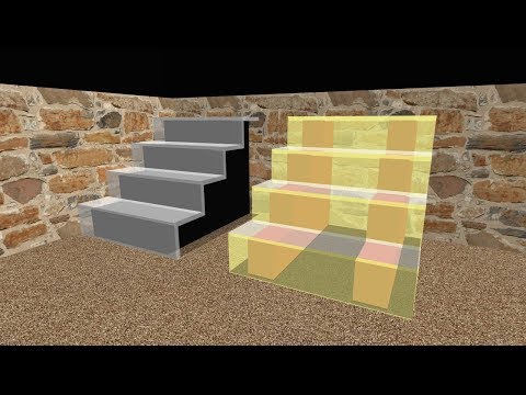 how to make stairs with a glass 3d model in sweet home 3d #- 02