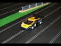 Slotcar racing at FROG Raceway Scalextric Sport track