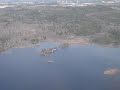 Landing Saint John, NB, Canada, Rwy 05 Left Side View